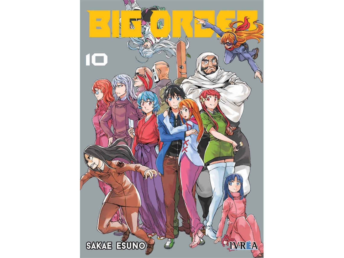 Livro Big Order 10 de Sakae Esuno (Espanhol)