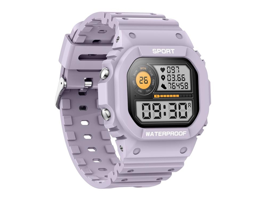 (roxo) Smartwatch Esportivo Com Tela Sensível Ao Toque Tft De 1,75 Polegadas, Chamadas Bluetooth E Função De Smartwatch.