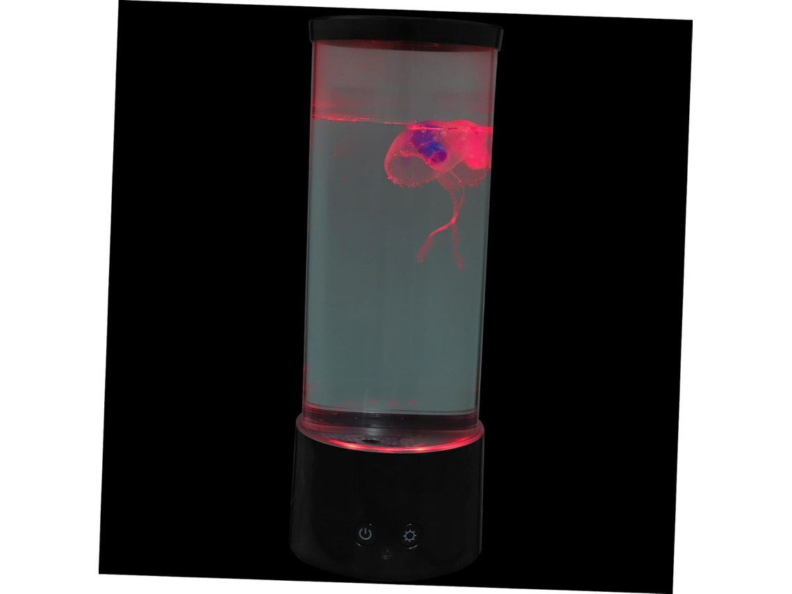 Luminária Noturna LED Tehaux em Formato de Água Viva com