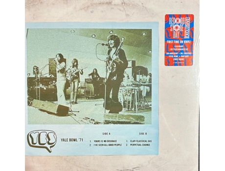 Yes Yale Bowl '71 Vinil Edição Limitada Rsd 2024