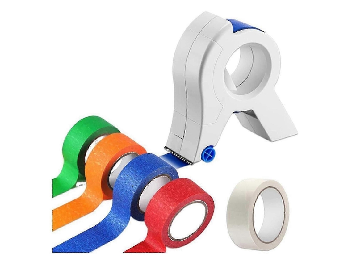 Aplicador De Fita Adesiva Para Pintura, Dispensador Portátil De Fita Adesiva Para Pintura Com Cortador Que Fixa Firmemente A Fita Em Superfícies