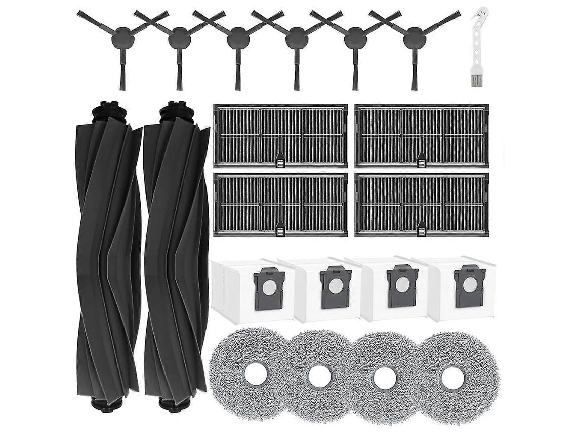 Peças Para Aspirador De Pó L10s Pro Ultra Heat / L10s Ultra Gen 2 / X30 Ultra: Escova Lateral Principal, Filtro, Esfregão E Saco De Pó._ptg