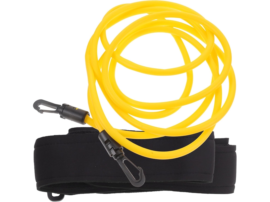 Faixa Elástica De Resistência Para Natação, Cinto Treinamento, Kit Com Faixas Elásticas Exercícios Em Piscina