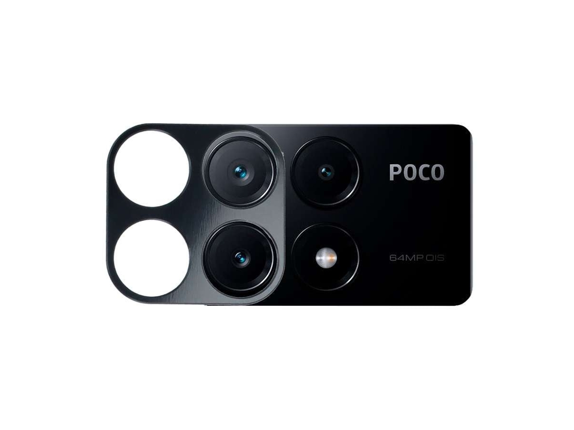 Protetor de Câmara Metalizado Preto para Xiaomi Poco X6 Pro LA CASA DE LAS CARCASAS