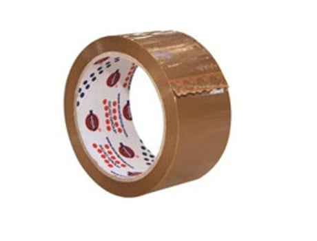 EUROCEL 005112659 Fita Adesiva 50 M Polipropileno Pp Marrom 6 Peças