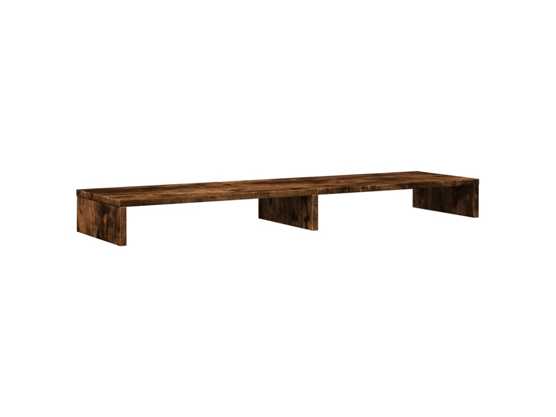 Suporte para monitor VIDAXL Marrom Madeira processada (100x27x10 cm)