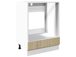 Oven Cabinet, Oven Cabinets Vidaxl Marrom Madeira Processada (n/a)