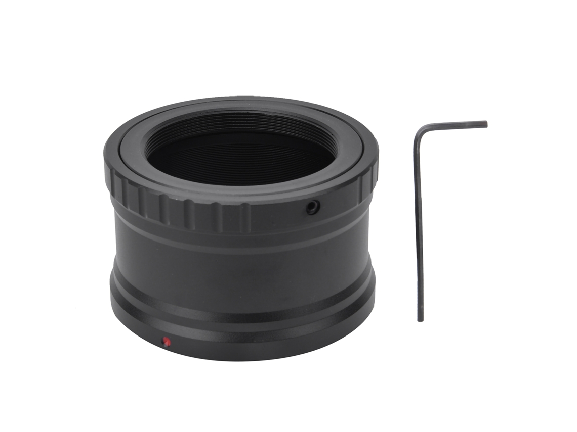 Anel Adaptador De Lente Telefoto De Metal T2 Para Canon Eos M Para Câmera Mirrorless
