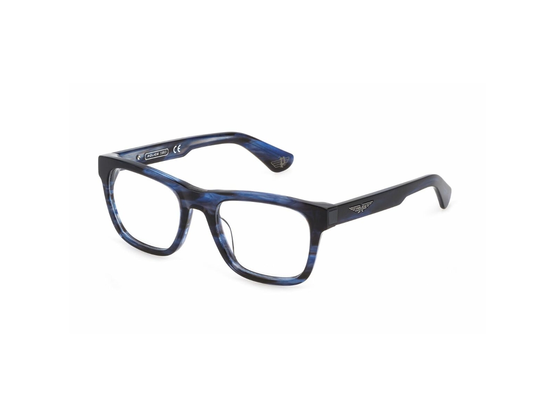 Armação de óculos unissex Police VK103-5001BT (azul - plástico - 135 mm - Ø 50 mm)