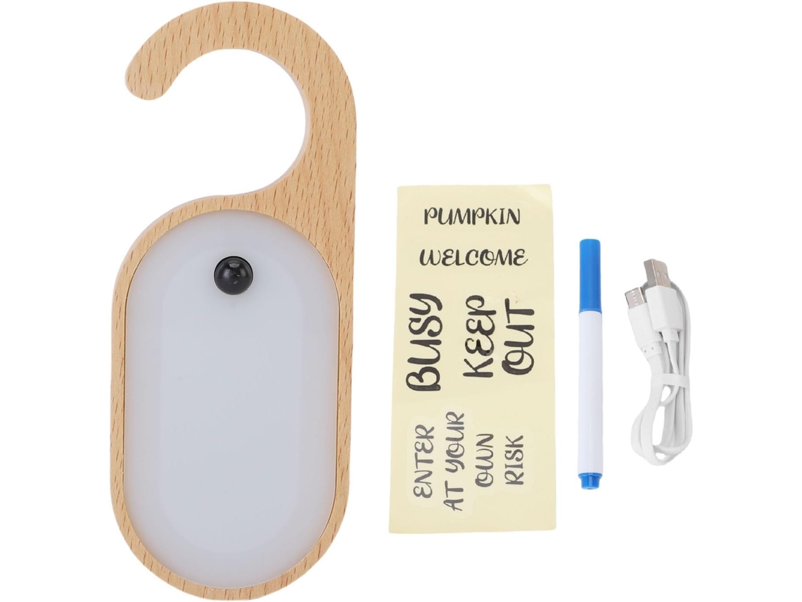 Luminária noturna Kikumi com sensor de movimento, acabamento em acrílico e função desligado, luz brilhante de 3000K, LED recarregável.