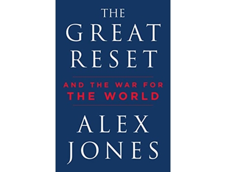 Livro Great Reset de Alex Jones (Inglês - Capa Dura)