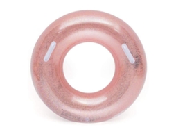 Boia Inflável, Brinquedo Inflável Para Festa Na Piscina, Boia Redonda, Sofá De Piscina Com Alça, Mais Grossa, Boia Com Lantejoulas, Formato Redondo In