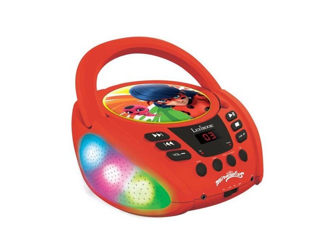 Miraculous, Leitor de Cd Bluetooth, Iluminado AQUAFORGE