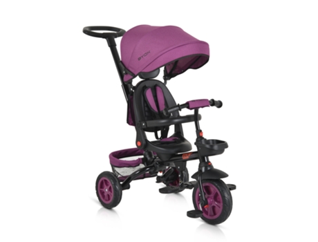 Triciclo Explore Com Guidão Dobrável Roxo Byox Byox