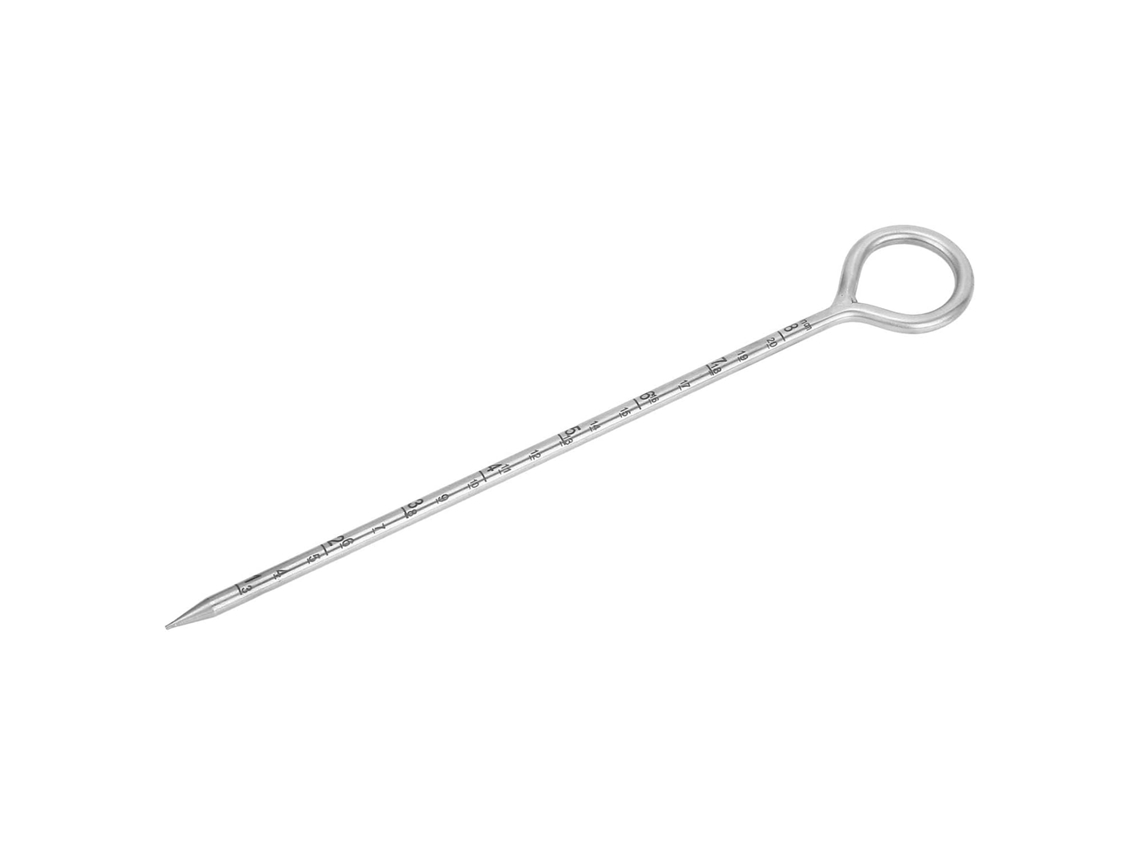 Sonda De Solo De 10 Polegadas, Amostrador De Aço Inoxidável, Amostradores Com Cabo Redondo.