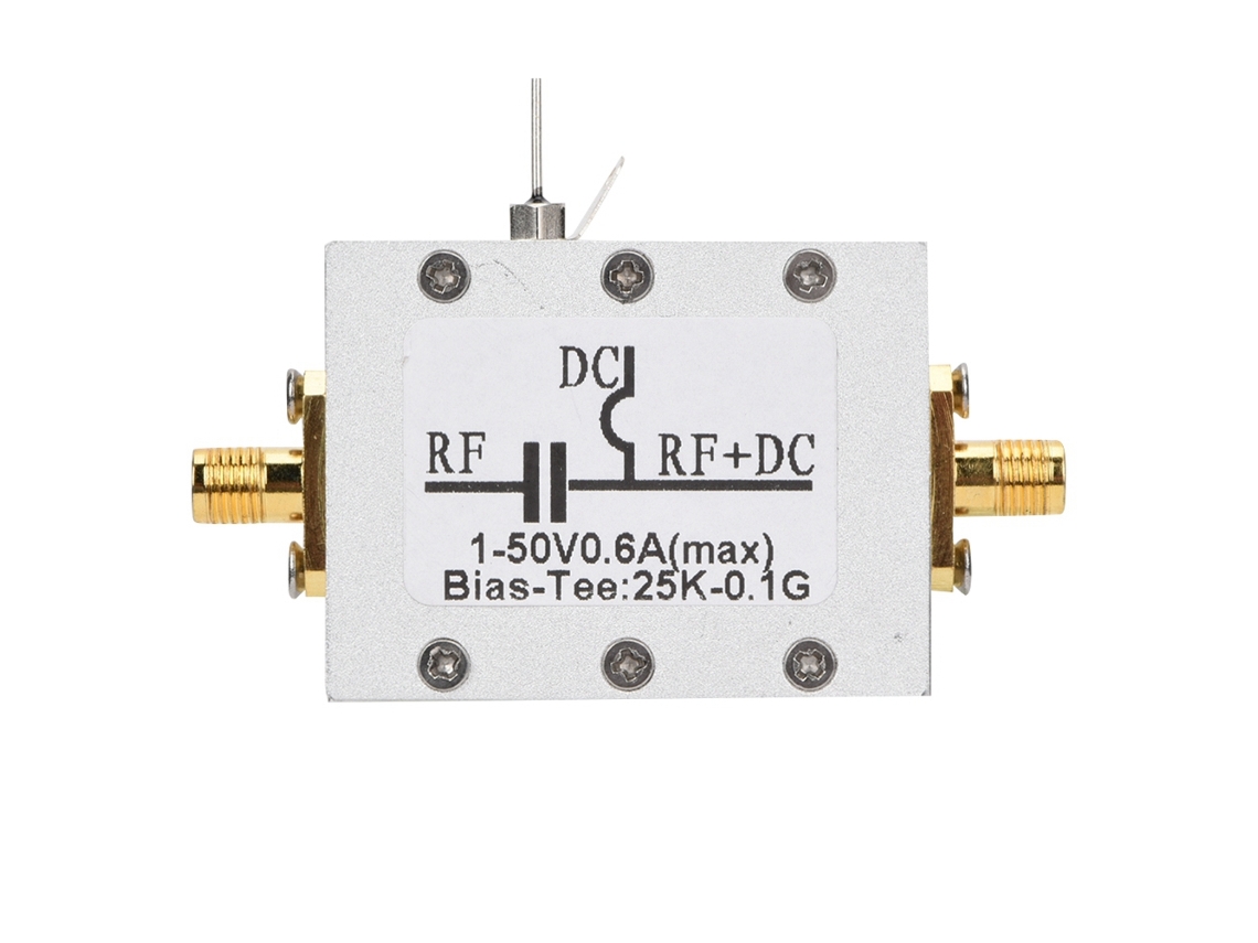Aetheria biastee Coaxial Rf Banda Larga 25k 100mhz Radio Frequência Microwave