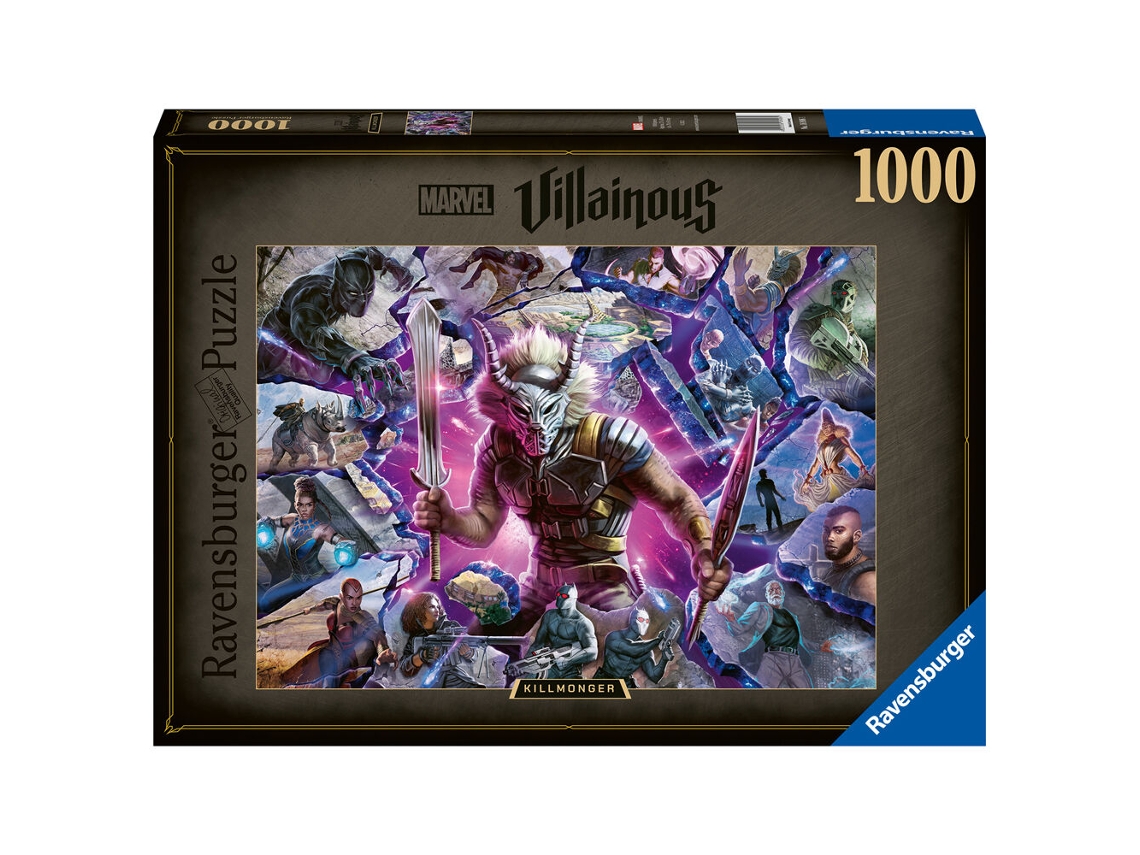 Puzzle MARVEL Killmonger (Idade Mínima Recomendada: 3 anos)