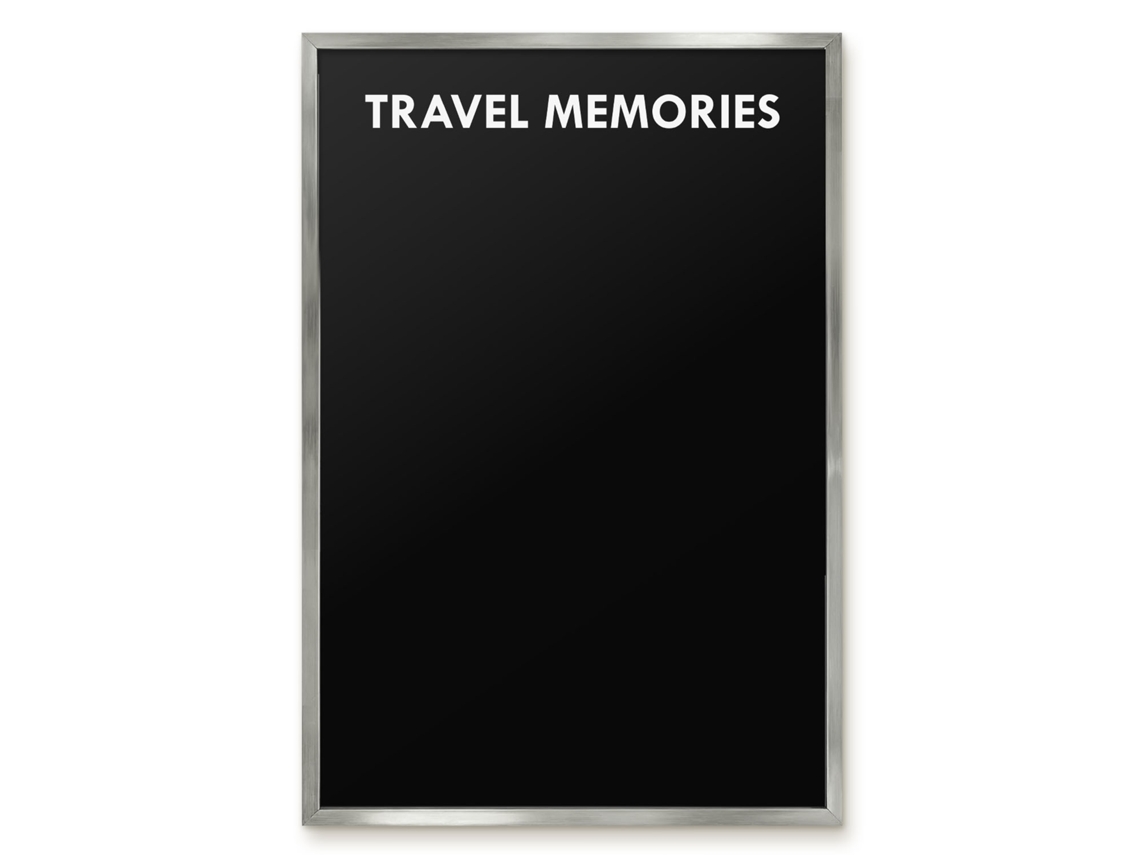 Magnetic Glass Board Travel Memories For The Hall Espelharte (40x60 Cm)