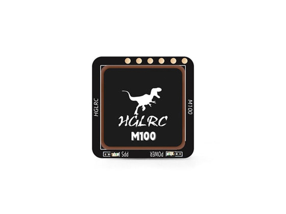 2 Unidades Do Módulo Gps Hglrc M100 5883 Com Chip M10, Bússola Qmc 5883 E Antena De Cerâmica Para Drones Rc, Helicópteros De Corrida Fpv E Aviões.