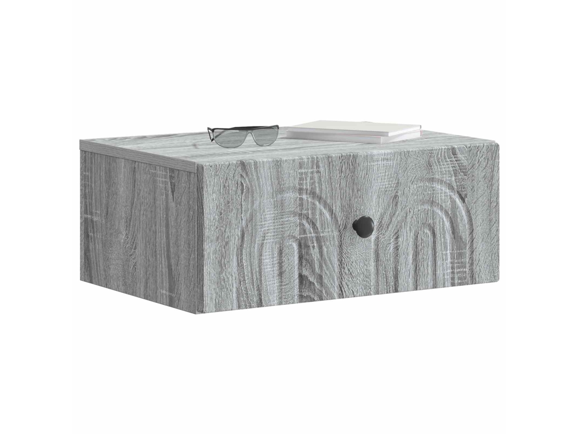 Gabinete de Canto com Gaveta Sonoma Cinzento MAISON EXCLUSIVE