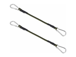 Extensão Elástica Com Crochê, Varal Longo, Para Bagagem, Corda, Pacote Com 2 Unidades(laço Elástico Para Escalada De 90 Cm)