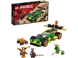 LEGO Ninjago: Carro de Corrida EVO do Lloyd Kit de Construção, 6+ Anos, com Figuras Lloyd e Serpente NINJAGO (279 peças)