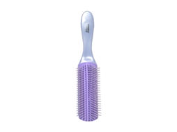 Pente Danman com 9 Fileiras de Dentes para Alisar, Alisar, Cachear e Pentear Cabelos Molhados. MDUG (roxo)