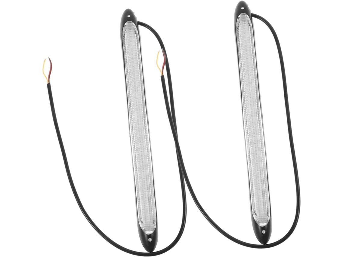 Luz De Posição Led Mikikit Para Carro, Faixa De Luz Seta, Acessório Prático De Iluminação Veicular, Baixo Consumo, Alta