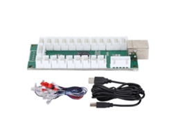 Kit Encoder Arcade Qm070920 Com Joystick Led Para Windows