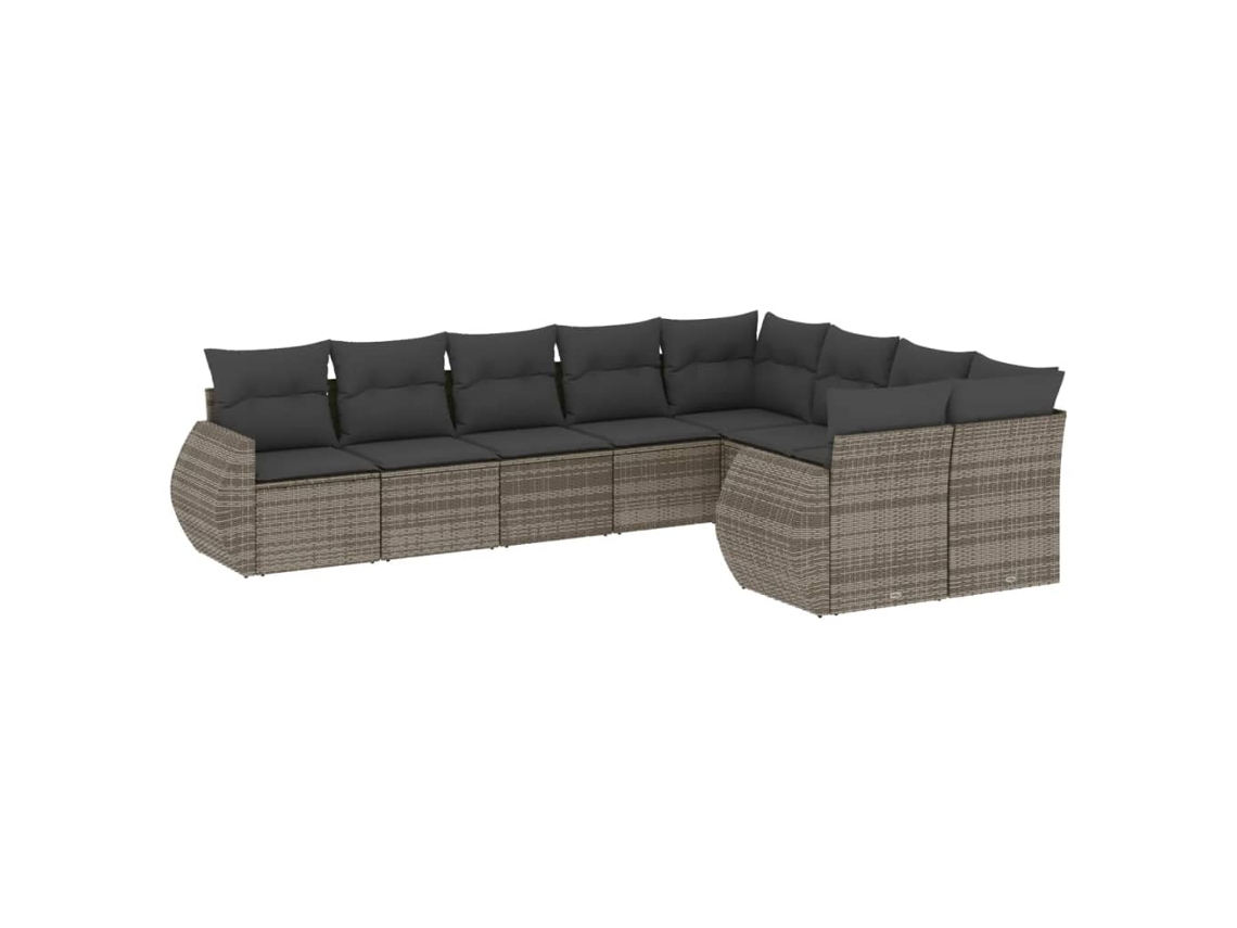 Garden Sofa Set, Garden Sofa Sets Vidaxl Cinzeto Rattan / Vime (n/a)