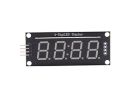 Módulo de tubo LED de 4 dígitos de 7 segmentos para Arduino, biblioteca TM1637, verde