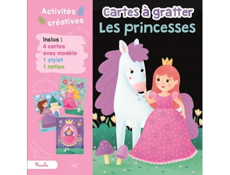 Scratch Art Princesses PICCOLIA (Idade minima recomendada: 4 anos)