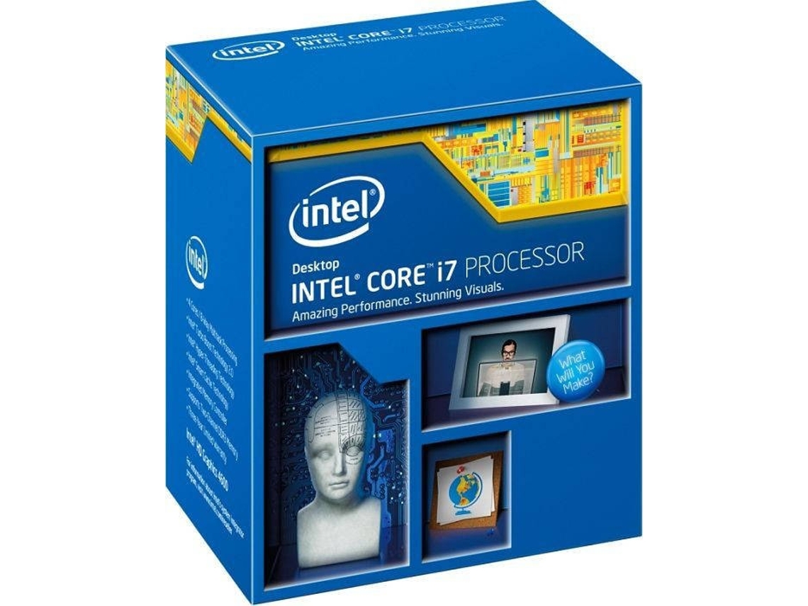 Processador INTEL Core i7-4770K (Socket LGA1150 - Quad-Core - 3.5 GHz)