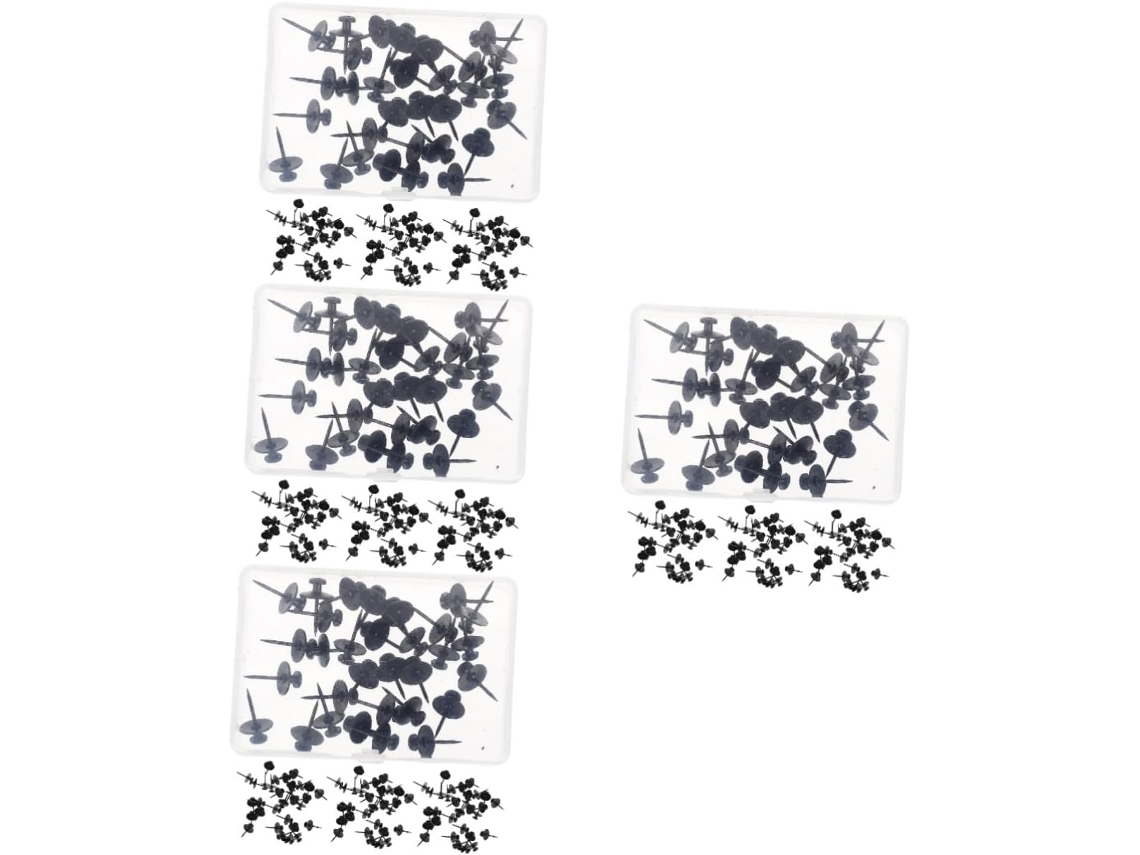 120 Tachinhas De Metal Em Formato Estrela, Decorativas Para Mapas E
