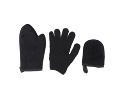 Kit De 3 Luvas Aplicadoras Para Auto Bronzeado