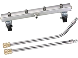 Escova Para Limpeza De Chassis Carro,kit Lavagem Telescópico,lavadora Alta Pressão,