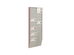 PaperFlow PB24C.02 Suporte de Informações A4 Poliestireno Cinza