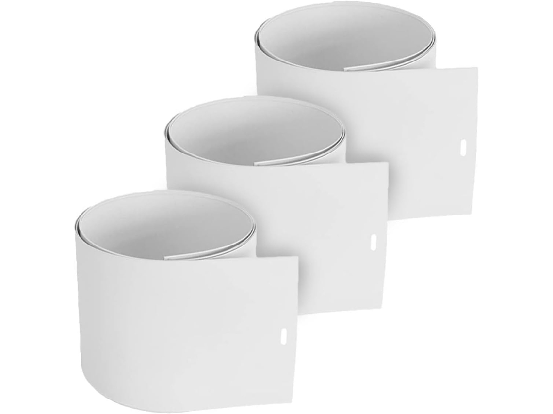 Persianas Verticais Genéricas Em Pvc Branco, Fáceis De Instalar E Com Fixação Firme, Peças De Reposição Para Persianas
