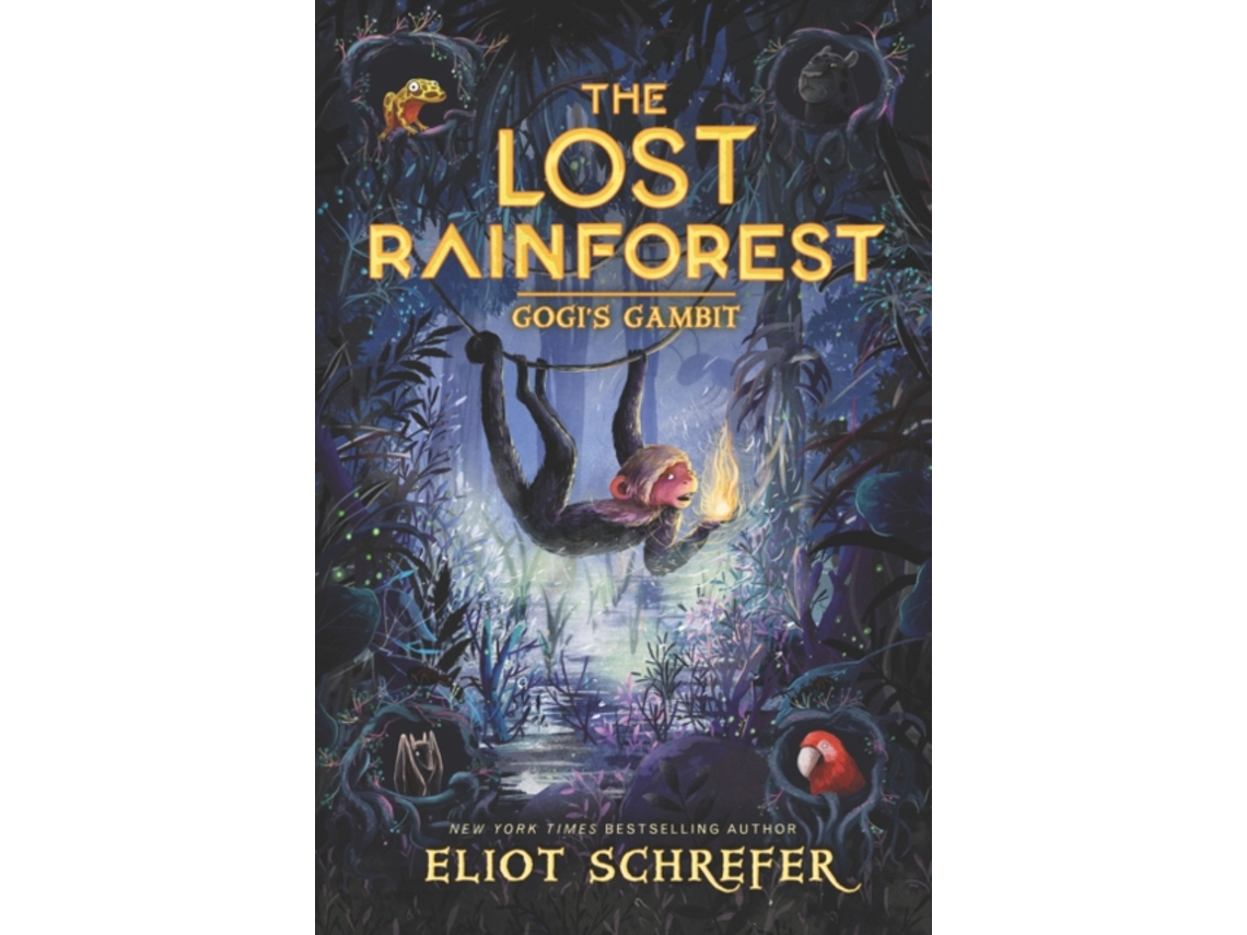 Livro the lost rainforest #2: gogi's gambit de eliot schrefer (inglês)