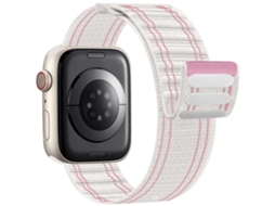 Bracelete Apple Watch Nylon Trançado Fecho Velcro XIAOMOYU