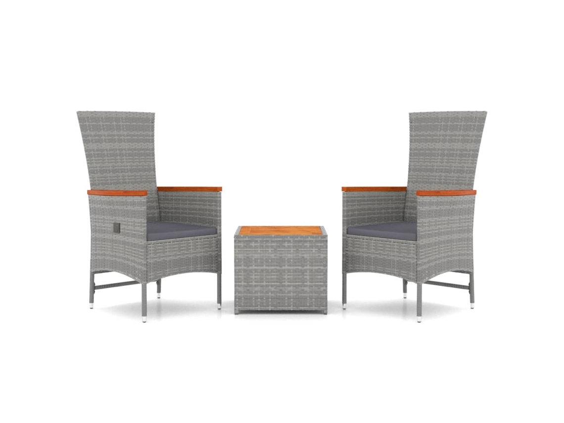 Garden Lounge Set, Garden Lounge Sets Vidaxl Cinzeto Rattan / Vime (n/a)