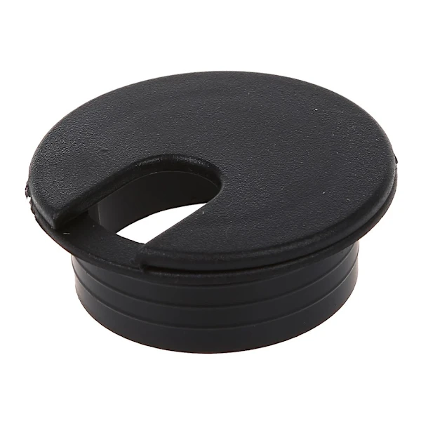 Conjunto De 10 Unidades Passa, Cabos Pretos De 35 Mm Para Saída Em Mesas E Bancadas