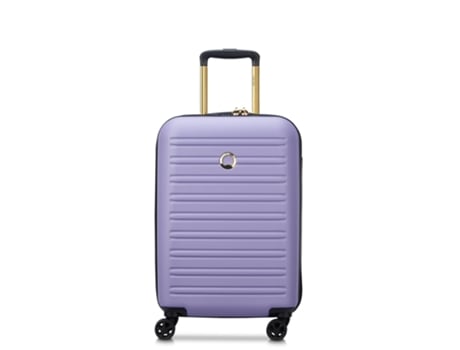 Mala de cabine DELSEY 4 rodas duplas Segur Unissexo (55 cm - Roxo)