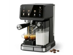 Máquina De Café Expresso Automática 20 Bar Com Espumador De Leite, Ecrã Tátil, Pré-infusão Suave, 6 Modos, Limpeza Automática
