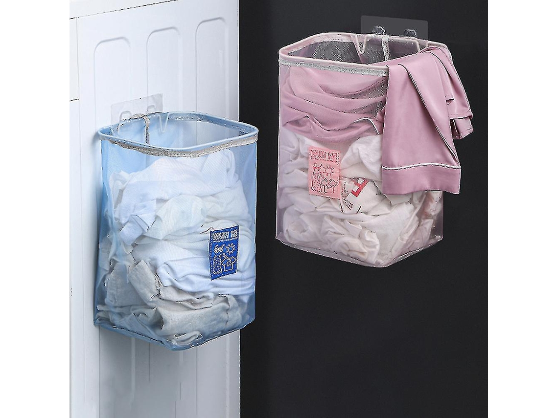 Cesto de roupas de nylon Slowmoose para paredes