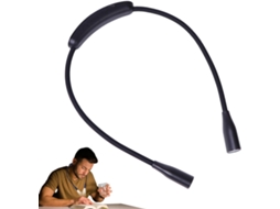 Luz De Leitura Pescoço Led Recarregável Via Usb, Proteção Para Os Olhos, Bateria De Longa Duração