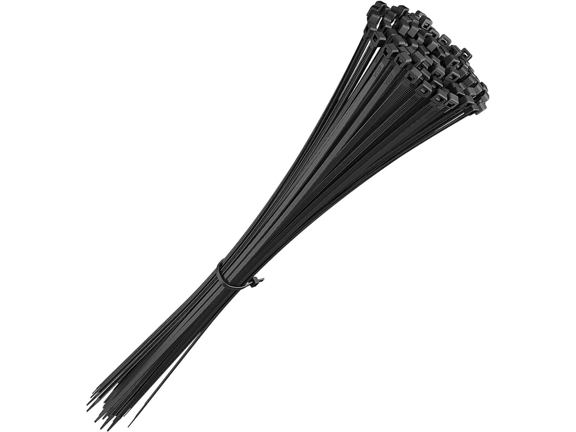 Abraçadeiras Cabo, Mangueira Grande 500 Mm X 7, 6 Mm, Abraçadeiras De Cabo, 7,6 Mm, Nylon, Para Organização De Cabos