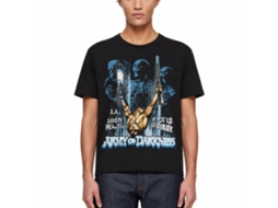 Rockinstone Army Of Darkness Movie Army Of Darkness Movie 1 Man Kanji Black Adult T-shirt Size:xxl