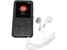 Lecteur Mp3 Mp4 Bluetooth Bluetooth 5.0 5.0 Portable Fm Enfants Avec Sans Perte Pour Radio Book Pied (noir)