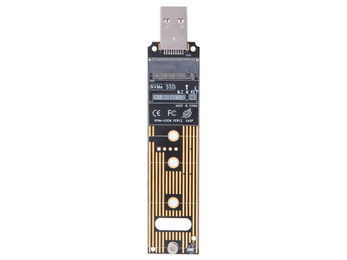 Adaptador NVMe M.2 para USB 3.1, placa conversora SSD S/MARCA